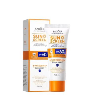 Cosmetics Bleaching cream from tanning sadoer