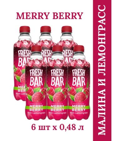Fresh Bar Merry Berry Drunk drink 6 pcs x 0.48 liters
