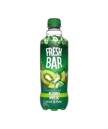 Fresh Bar Kiwi mix carbonated drink 6 pcs x 0.48 l - Buy Online on GoSupps.com