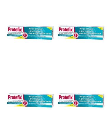 Protefix Cream Fixir Extra-hood hypoallergen 47g 4 pcs