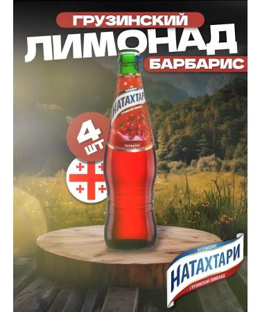 NATAKHTARI Georgian lemonade barberry (glass) 4 pcs x 0.5 ml