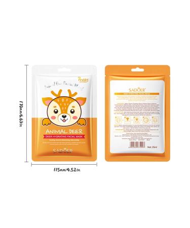 Beautiful Box Facial face mask with animals Animal Mask set 6 pcs - Buy Online on GoSupps.com