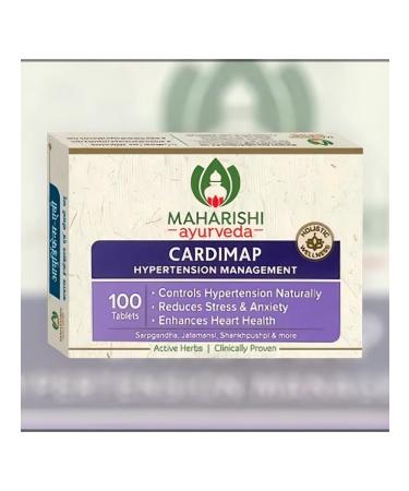 Maharishi Ayurveda Cardimap Makharishi from hypertension 100 tablets - Buy Online on GoSupps.com