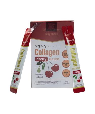 SINGI Dietary supplement collagen jelly with hyaluronic acid 30 sticks - Buy Online on GoSupps.com