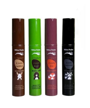 Million Pouline Set of Hello mascara in a row 4 pcs