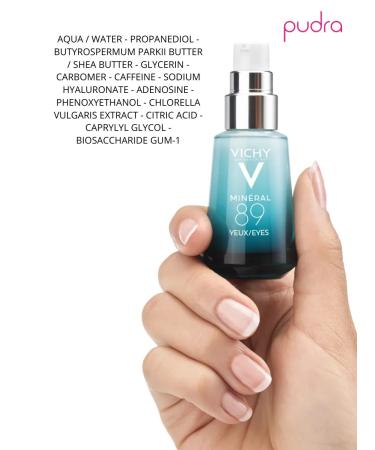 VICHY Min ral 89 cream-serum for skin around the eyes - Buy Online on GoSupps.com
