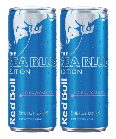 Red Bull Sea Blue Edition with the taste of the Irga 250 ml. (2 pcs.)