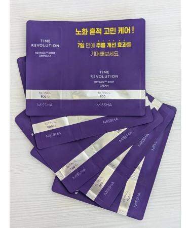 MISSHA Time Revolution Retinol 500 Shot anti -aging set - Buy Online on GoSupps.com