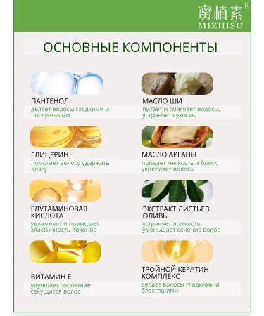 MIZHISU Cosmetic set for damaged hair - Buy Online on GoSupps.com