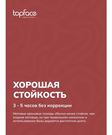 TopFace Matte lipstick Soft Matte Lipstick-024 - Buy Online on GoSupps.com