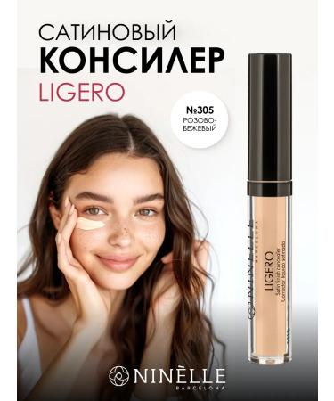 Ninelle Ligero Satin Conceler No. 305 Pink-beige