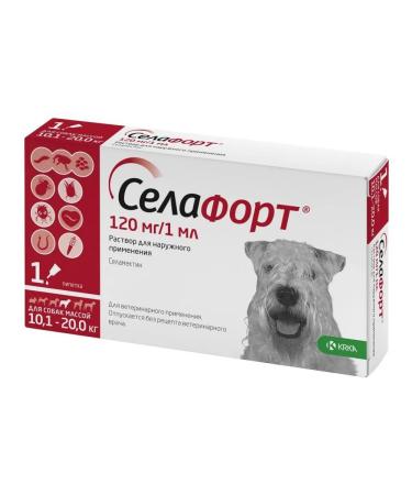 KRKA Sealess Dog Drops 10.1-20 kg - Buy Online on GoSupps.com