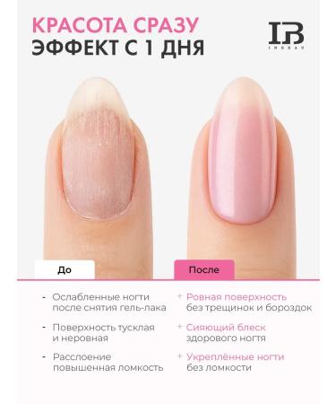 INBEAU Medical varnish with calcium and panthenol pink pearls - Buy Online on GoSupps.com