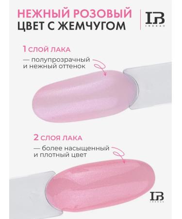INBEAU Medical varnish with calcium and panthenol pink pearls - Buy Online on GoSupps.com