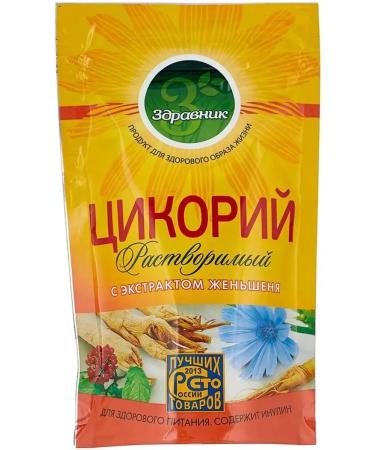 ZDRAVNIK Chicory with ginseng 85 grams 6 pieces - Buy Online on GoSupps.com