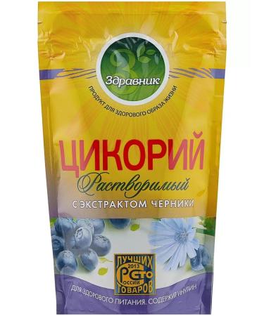 ZDRAVNIK Tsikoria with the taste of blueberries 85 g 3 pcs - Buy Online on GoSupps.com