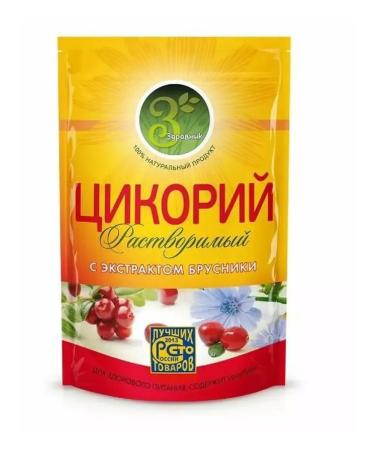 ZDRAVNIK Tsikoria with the taste of lingonberries 85 g 3 pcs - Buy Online on GoSupps.com