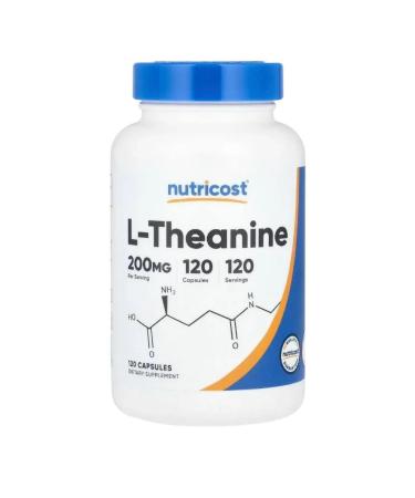 Nutrikost L-Tianin 200 Mg 120 caps - Buy Online on GoSupps.com