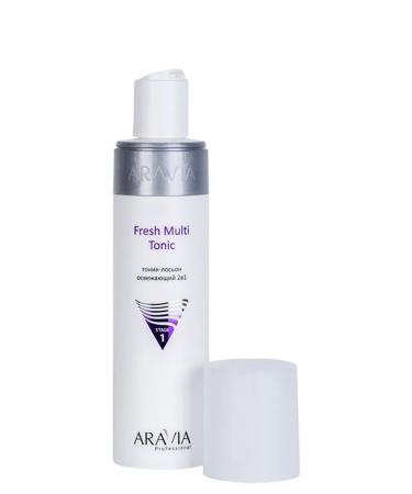 ARAVIA Professional Aravia tonic-glue refreshing 2B1 Fresh Multi 250 ml - Buy Online on GoSupps.com