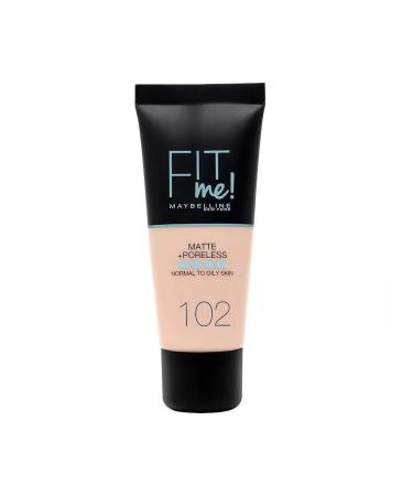 Maybelline New York Maybelline Tonal Cream Fit Me 102 Elephant-Fo - Buy Online on GoSupps.com