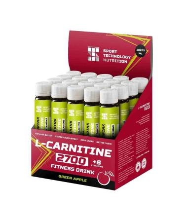 Sports technologies L-carnitine L-carnitine 2700 20 AMP green apple