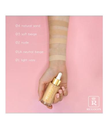 Artdomenico Relouis Tonal Fluid Cream Paradiso 04 Natural Sand - Buy Online on GoSupps.com