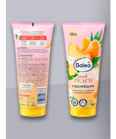 Balea Body scrub - Sweet Peach 200ml 1pc - Buy Online on GoSupps.com