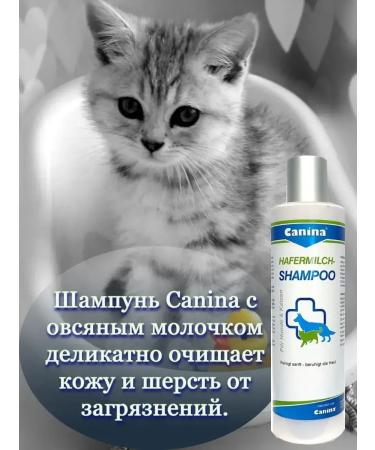 Canina pharma GmbH Shampoo for dogs cats Hafermilch-shampoo250 ml Germany - Buy Online on GoSupps.com