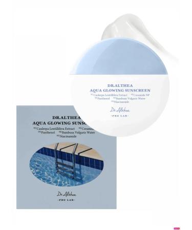 Dr Althea Moisturizing Sunblock Aqua Glowing Sunscreen SPF50+PA ++++
