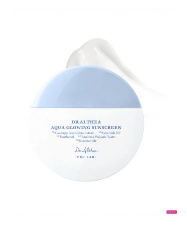 Dr Althea Moisturizing Sunblock Aqua Glowing Sunscreen SPF50+PA ++++ - Buy Online on GoSupps.com