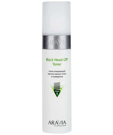 ARAVIA Black Head Off Toner Facial Tonic 250 ml