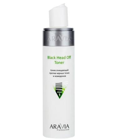 ARAVIA Black Head Off Toner Facial Tonic 250 ml - Buy Online on GoSupps.com