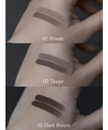 Belarusian cosmetics Shadows for eyebrows Relouis Pro Brow Powder tone 02 - Buy Online on GoSupps.com