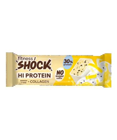Batoner protein fitnesshock lemon-chia 10pcs