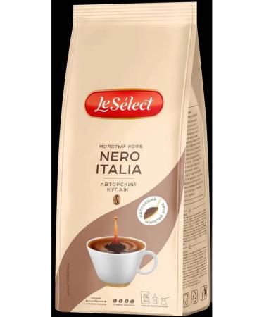 Ground coffee Le Select Nero Italia 2pcs - Buy Online on GoSupps.com