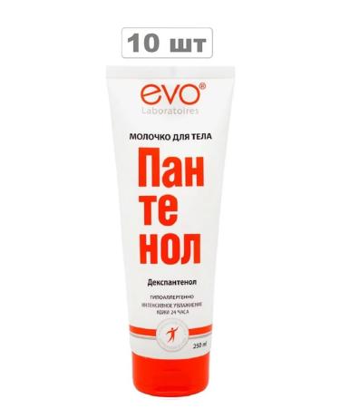 EVO Panthenol milk d body 250ml 10 pcs