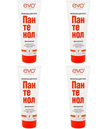 EVO Panthenol milk d body 250ml 4 pcs