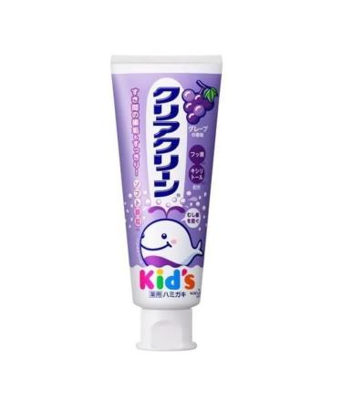 KAO Clear Clean Kid s children's toothpaste from 3 years old grapes - Buy Online on GoSupps.com
