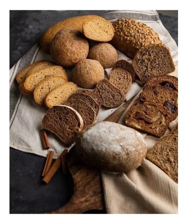 Miracle Bread with Psyllium A set of ingredients for baking bread psillium with bran - Buy Online on GoSupps.com