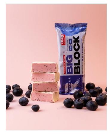 Reckful Protein bars without sugar protein with taste of blueberries - Buy Online on GoSupps.com