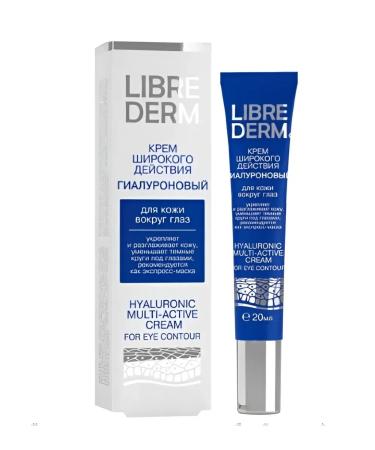 LIBREDERM Hyaluronic skin cream around the eyes 20 ml-1pcs