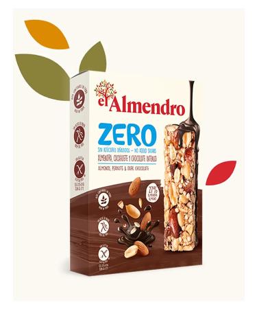 El Almendro Baton without sugar from almonds with bitter chocolate 120g