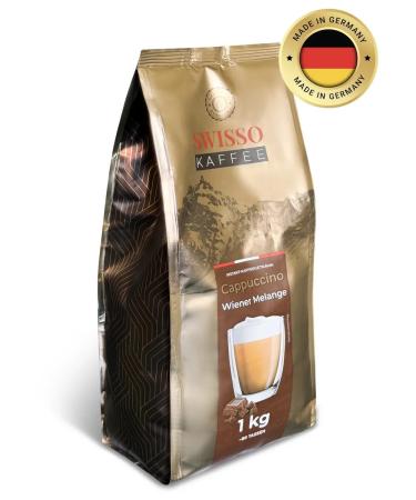 SWISSO Coffee drink soluble cappuccino Viennese melange 1 kg