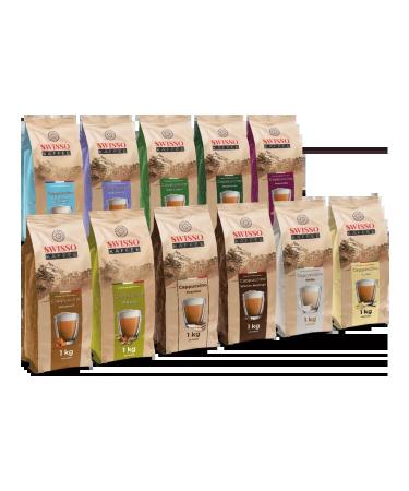 SWISSO Coffee drink soluble cappuccino Viennese melange 1 kg - Buy Online on GoSupps.com