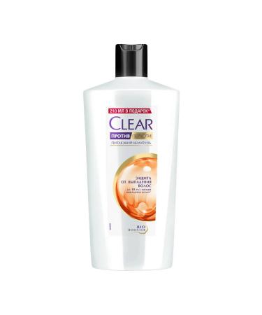 clear 3 pcs. Hair shampoo against dandruff 610 ml against hair loss - Buy Online on GoSupps.com
