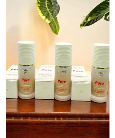LuNa Cosmetics Tonal cream Artskin Pure 02 premium class - Buy Online on GoSupps.com