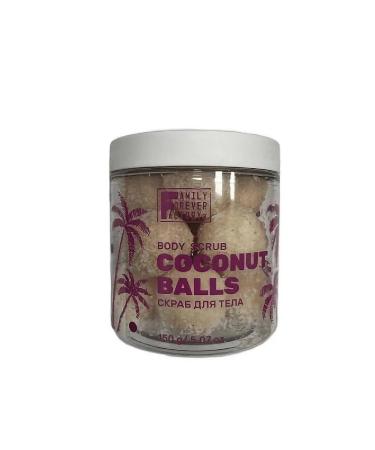 Family Forever Coconut Balls Body Scrub volume 150 g