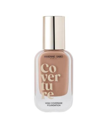 VIVIENNE SABO Tonal cream with dense coating "CoverTure" tone 03 - Buy Online on GoSupps.com