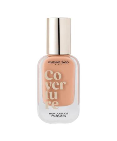 VIVIENNE SABO Tonal cream with dense coating "CoverTure" tone 04 - Buy Online on GoSupps.com