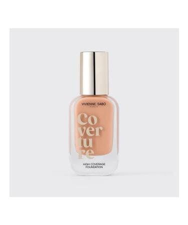 VIVIENNE SABO Tonal cream with dense coating "CoverTure" tone 04 - Buy Online on GoSupps.com